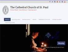 Tablet Screenshot of detroitcathedral.org